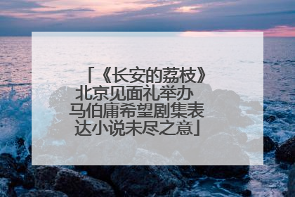《长安的荔枝》北京见面礼举办 马伯庸希望剧集表达小说未尽之意