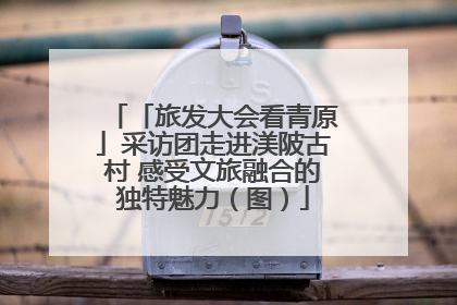 「旅发大会看青原」采访团走进渼陂古村 感受文旅融合的独特魅力（图）