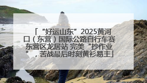 “好运山东”2025黄河口（东营）国际公路自行车赛东营区龙居站 完美“抄作业”，苦战最后时刻黄衫易主
