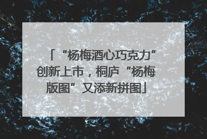 “杨梅酒心巧克力”创新上市，桐庐“杨梅版图”又添新拼图