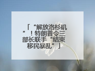 “解放洛杉矶”！特朗普令三部长联手“结束移民暴乱”