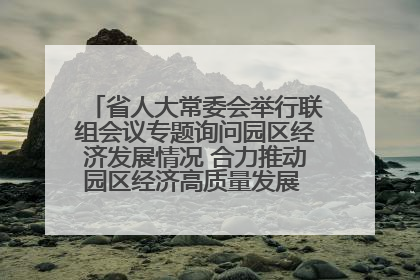省人大常委会举行联组会议专题询问园区经济发展情况 合力推动园区经济高质量发展 王宁主持会议并讲话 王予波带队到会应询