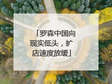 罗森中国向现实低头，扩店速度放缓