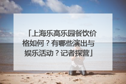 上海乐高乐园餐饮价格如何?有哪些演出与娱乐活动?记者探营