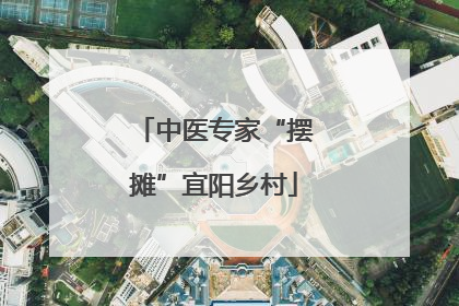 中医专家“摆摊”宜阳乡村