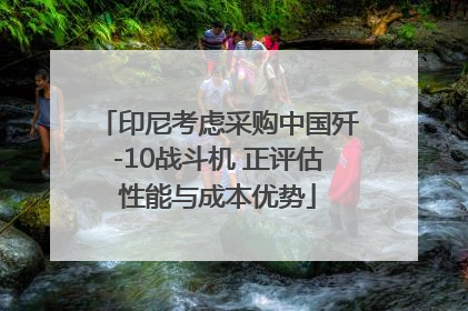 印尼考虑采购中国歼-10战斗机 正评估性能与成本优势