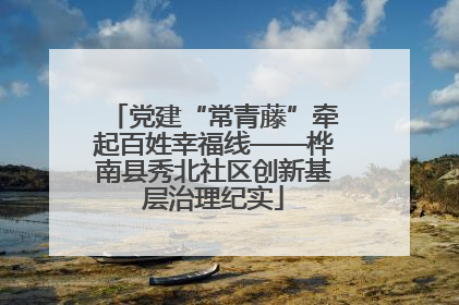 党建“常青藤”牵起百姓幸福线——桦南县秀北社区创新基层治理纪实