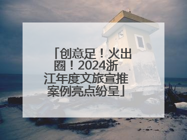 创意足！火出圈！2024浙江年度文旅宣推案例亮点纷呈