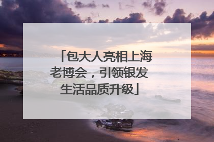 包大人亮相上海老博会，引领银发生活品质升级