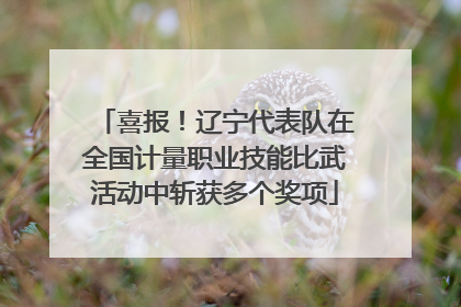 喜报！辽宁代表队在全国计量职业技能比武活动中斩获多个奖项