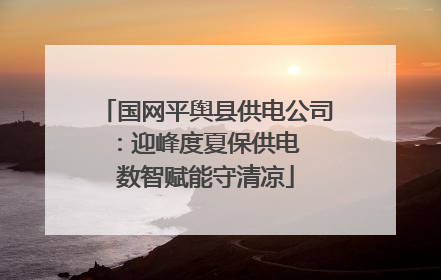 国网平舆县供电公司：迎峰度夏保供电  数智赋能守清凉