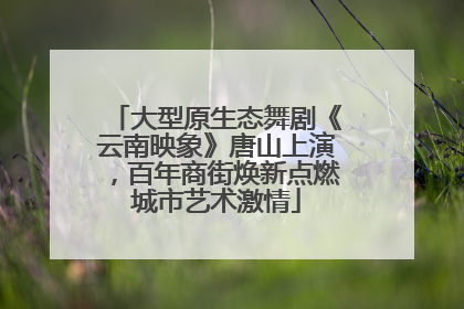 大型原生态舞剧《云南映象》唐山上演，百年商街焕新点燃城市艺术激情