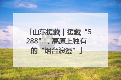 山东援藏｜援藏“5288”，高原上独有的“烟台浪漫”