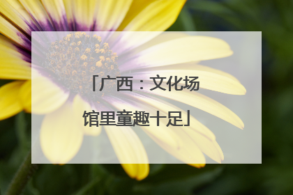 广西：文化场馆里童趣十足