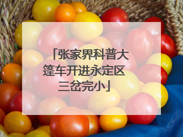 张家界科普大篷车开进永定区三岔完小