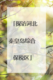 探访河北秦皇岛综合保税区