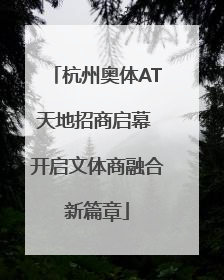 杭州奥体AT天地招商启幕 开启文体商融合新篇章