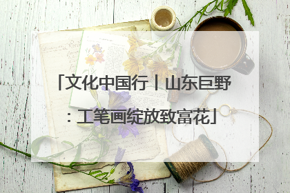 文化中国行丨山东巨野：工笔画绽放致富花