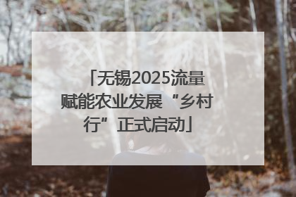 无锡2025流量赋能农业发展“乡村行”正式启动