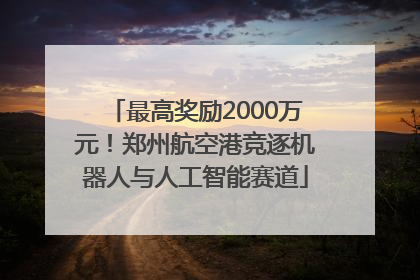 最高奖励2000万元！郑州航空港竞逐机器人与人工智能赛道