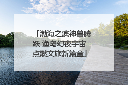 渤海之滨神兽腾跃 渔岛幻夜宇宙点燃文旅新篇章