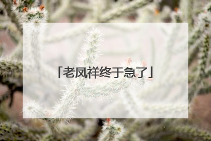 老凤祥终于急了
