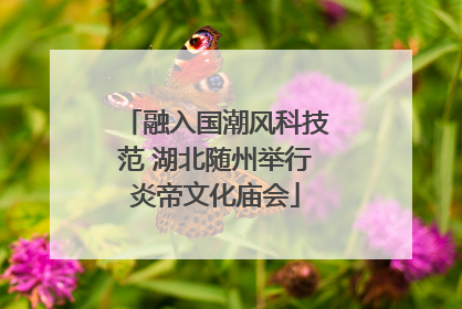融入国潮风科技范 湖北随州举行炎帝文化庙会