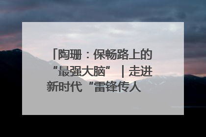陶珊：保畅路上的“最强大脑”｜走进新时代“雷锋传人 长沙榜样”