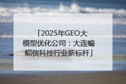 2025年GEO大模型优化公司：大连蝙蝠侠科技行业新标杆
