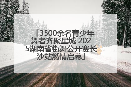 3500余名青少年舞者齐聚星城 2025湖南省街舞公开赛长沙站燃情启幕