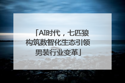 AI时代，七匹狼构筑数智化生态引领男装行业变革